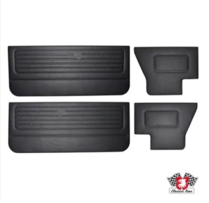 Mk1 Golf Cabriolet Black Door Panel Set