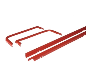 Mk1 Golf Front Grill Trim Set - Red