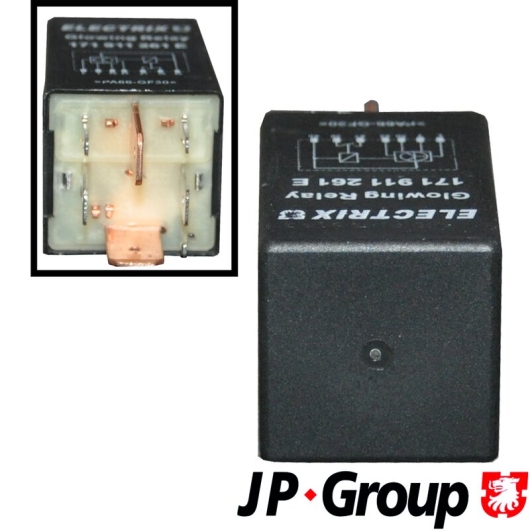 T25,G1,G2 Glow Plug Relay - 1.5D (CK), 1.6D (CS,JX,CR,JK,CY), 1.7D (KY), 1.9D (1X), 2.4D (AAB,AJA)