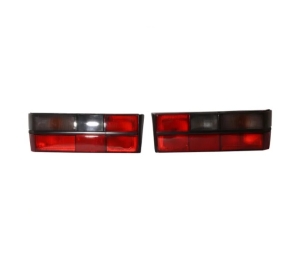 Mk1 Golf Rear Tail Light Set - Red And Smoked - Large Light Models (South African Spec)