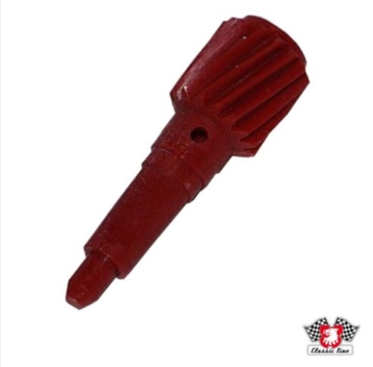 G1,G2 Speedo Cable Drive Gear (Z=15) - Red Colour