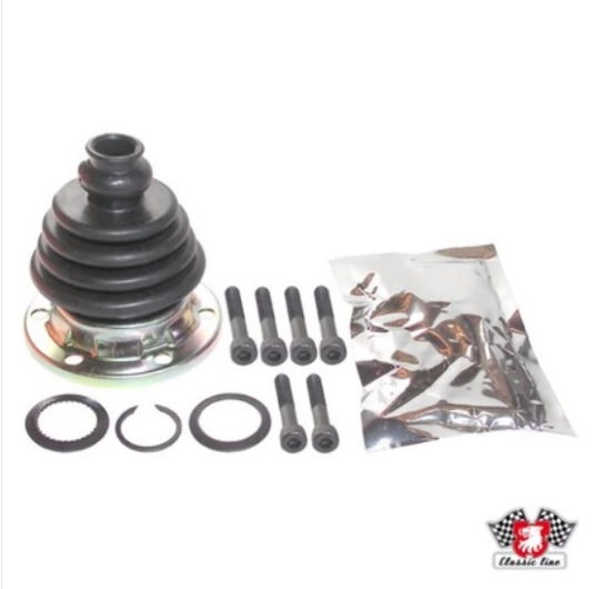 G1,G2,G3 Front Inner CV Joint Boot Kit - Left - 1983-91 - 1.8 (DX,2H,EX,JH)