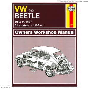 Beetle Haynes Workshop Manual - 1200cc