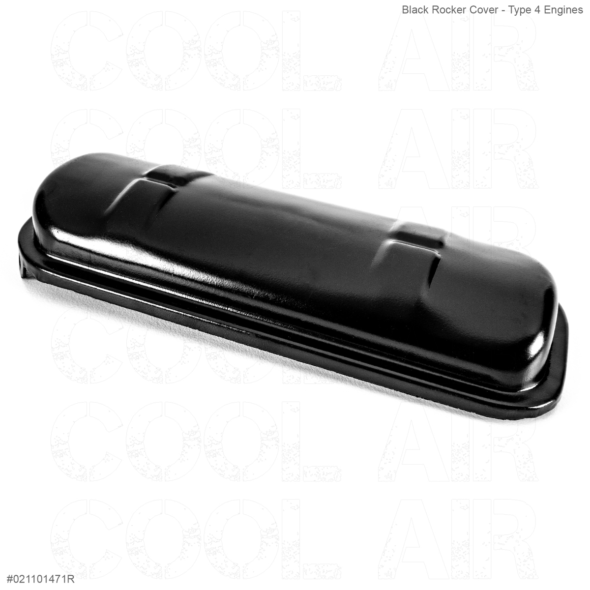 Black Rocker Cover - Type 4 Engines - Cool Air VW
