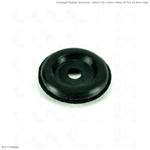 Universal Rubber Grommet - 30mm OD X 6mm-18mm ID For 23.5mm Hole