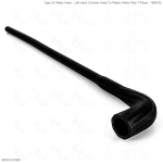 Type 25 Water Hose - Left Hand Cylinder Head To Plastic Water Pipe T-Piece - 1986-92