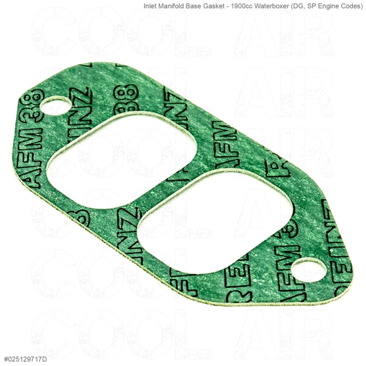 Inlet Manifold Base Gasket - 1900cc Waterboxer (DG, SP Engine Codes)