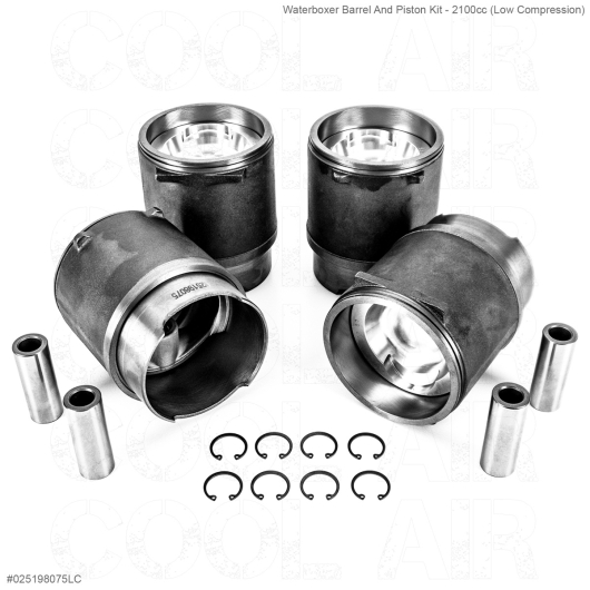 Waterboxer Barrel And Piston Kit - 2100cc (Low Compression)