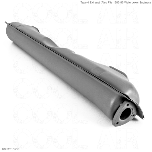 Type 4 Exhaust (Also Fits 1983-85 Waterboxer Engines)