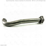 Type 25 Exhaust Pipe - Silencer To Cast Elbow On Left Hand Side - 1987-92 - DJ, DF, DG Engine Codes