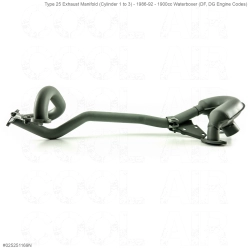 T25 Exhaust Manifold (Cylinder 1 to 3) - 1986-92 - 1900cc Waterboxer (DF, DG Engine Codes)