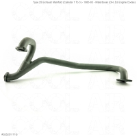 **ON SALE** Type 25 Exhaust Manifold (Cylinder 1 To 3) - 1983-85 - Waterboxer (DH, DJ Engine Codes)