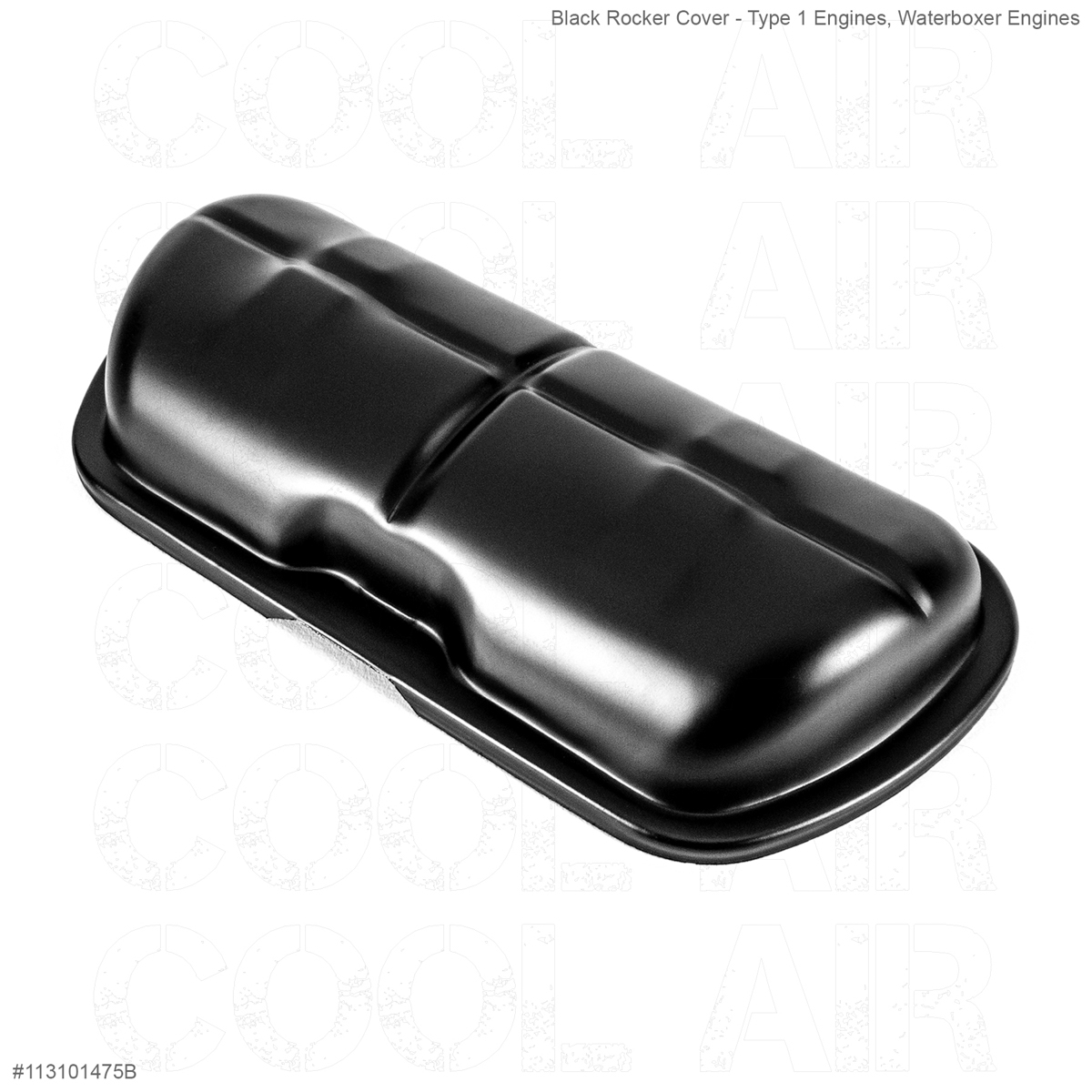Black Rocker Cover - Type 1 Engines, Waterboxer Engines - Cool Air VW