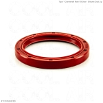 Type 1 Crankshaft Main Oil Seal - Silicone Dual Lip