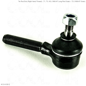Tie Rod End With Right Hand Thread (Long Rod Outer) - 1962-67