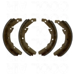 Baywindow Bus Rear Brake Shoes - August 1970 to July 1971