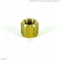 Brass M8 Nut With 11mm Head - Manifold Nut + Exhaust Nut
