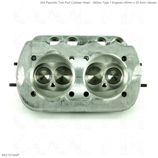 044 Panchito Twin Port Cylinder Head - 1600cc Type 1 Engines (40mm x 35.5mm Valves)
