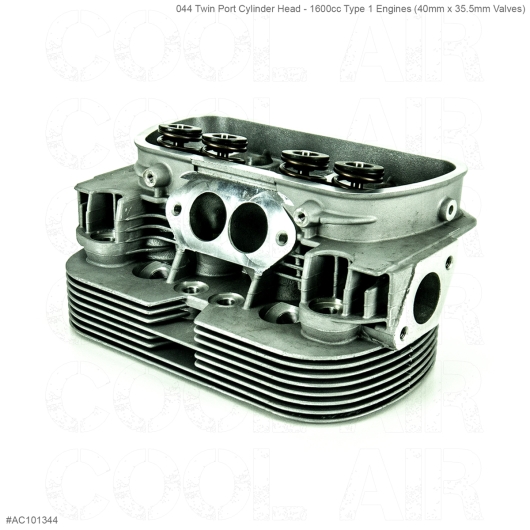 044 Twin Port Cylinder Head - 1600cc (40mm X 35.5mm Valves)