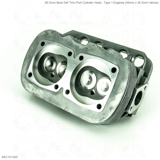 **NCA** 90.5mm Bore 044 Twin Port Cylinder Head - Type 1 Engines (40mm X 35.5mm Valves)