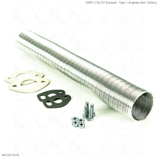 EMPI 2 Tip GT Exhaust - Type 1 Engines (Not 1200cc)
