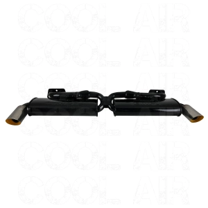 Baywindow Bus EMPI Twin Quiet Pack Exhaust System - Type 4 Engines