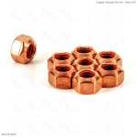 Copper Exhaust Nut Kit - Pack of 8