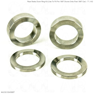 Rear Brake Drum Ring Kit (Use To Fit Pre 1967 Drums Onto Post 1967 Car)