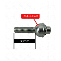 **ON SALE** 12mm Radius Locking Wheel Bolts - 38mm Long