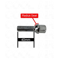 14mm Radius Wheel Bolt - 40mm Long
