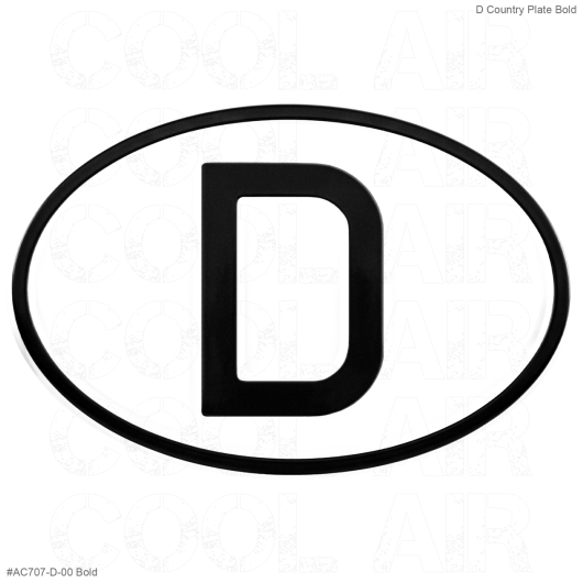 plain D Country Plate