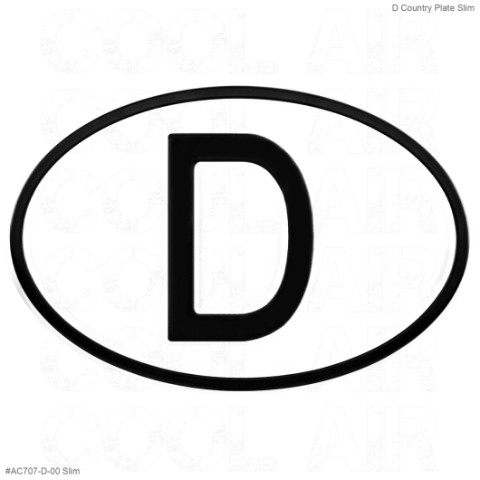 plain D Country Plate