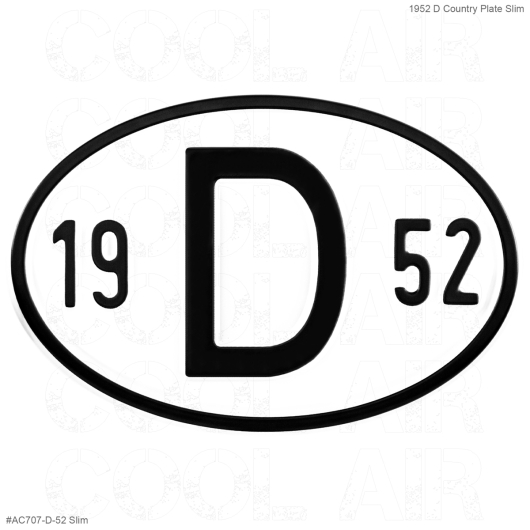 **ON SALE** 1952 D Country Plate