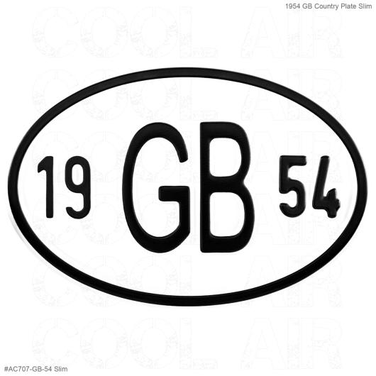 **ON SALE** 1954 GB Country Plate