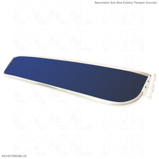 Baywindow Bus Blue Exterior Perspex Sunvisor