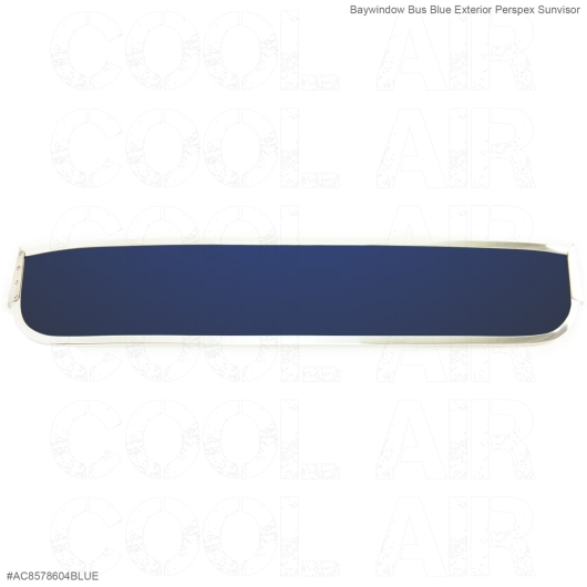 Baywindow Bus Blue Exterior Perspex Sunvisor