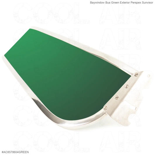 Baywindow Bus Green Exterior Perspex Sunvisor