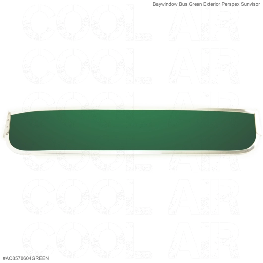 Baywindow Bus Green Exterior Perspex Sunvisor