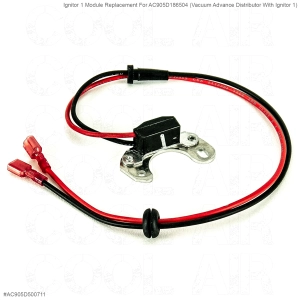 Ignitor 1 Module Replacement For AC905D186504 (Vacuum Advance Distributor With Ignitor 1)