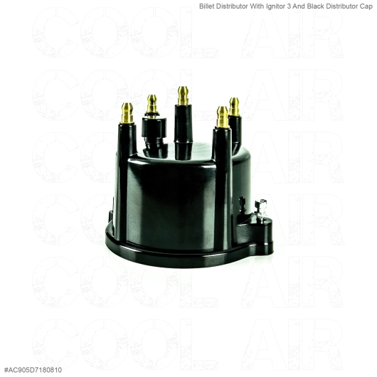 Billet Distributor With Ignitor 3 And Black Distributor Cap