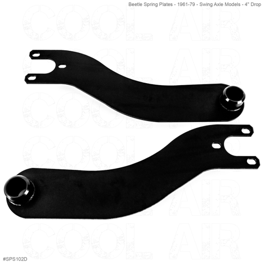 Beetle Spring Plates - 1961-79 - Swing Axle Models - 4