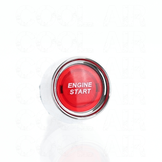 Red Illuminated Push Starter Button