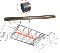 Baywindow Bus Heater Pipe Tube Under Chassis (90mm X 1270mm) - 1973-79