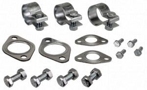 Type 1 Exhaust Fitting Kit (Single Tailpipe) - 25HP And 30HP Type 1 Engines