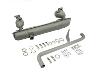 Baywindow Bus Exhaust Kit - 1976-79 - Type 1 Engines (Can Be Used On Splitscreen Models)