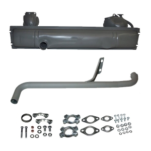 Baywindow Bus Exhaust Kit - 1976-79 - Type 1 Engines (Can Be Used On Splitscreen Models) - Top Quality