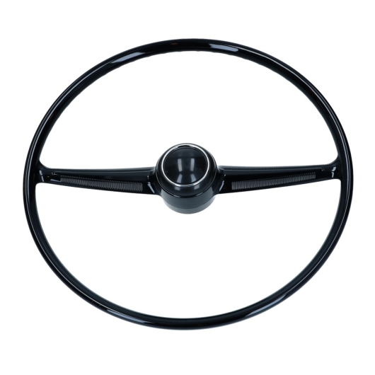 Brazilian Splitscreen Bus Steering Wheel - Pre 1975 - Black