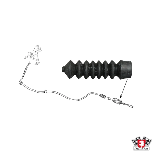 Baywindow Bus Heater Cable Seal (Also Type 25 - 1980-83)