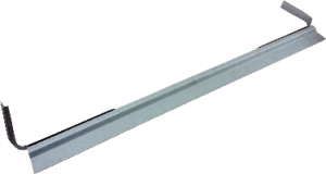 Baywindow Bus Rear Side Window Frame Recess - Left (Behind Track Cover)