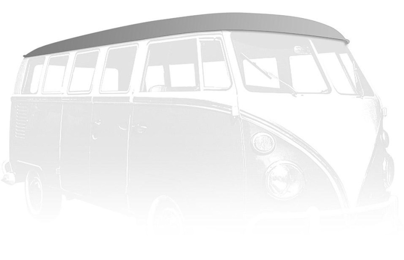 *NCA* Splitscreen Bus Complete Roof Section - 1955-67